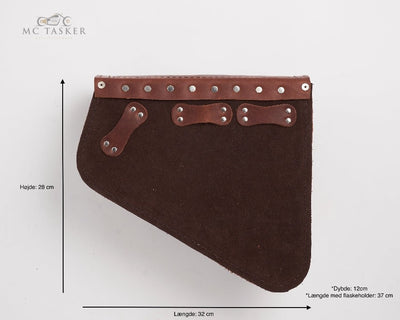 Klassisk - Kastanjebrun Sidetasker