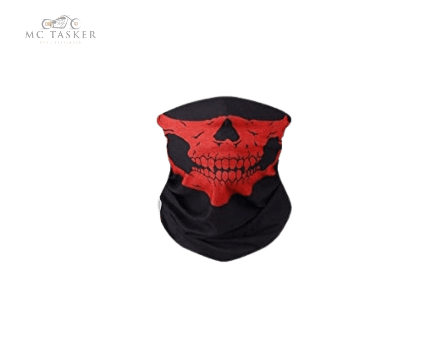 Mc Maske - Skelet Rød Masker