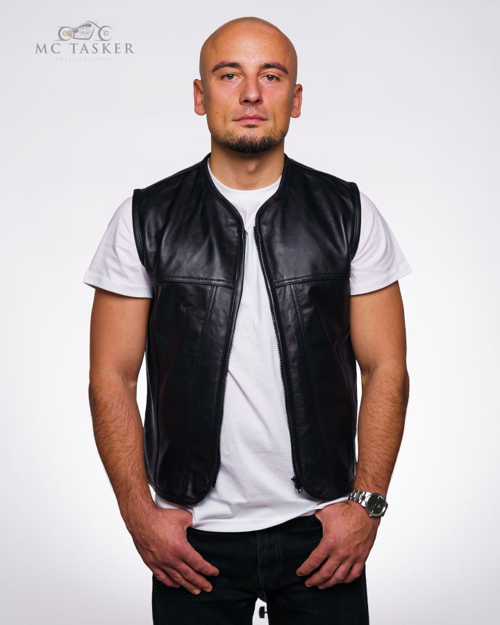 Premium Black Club Vest Veste